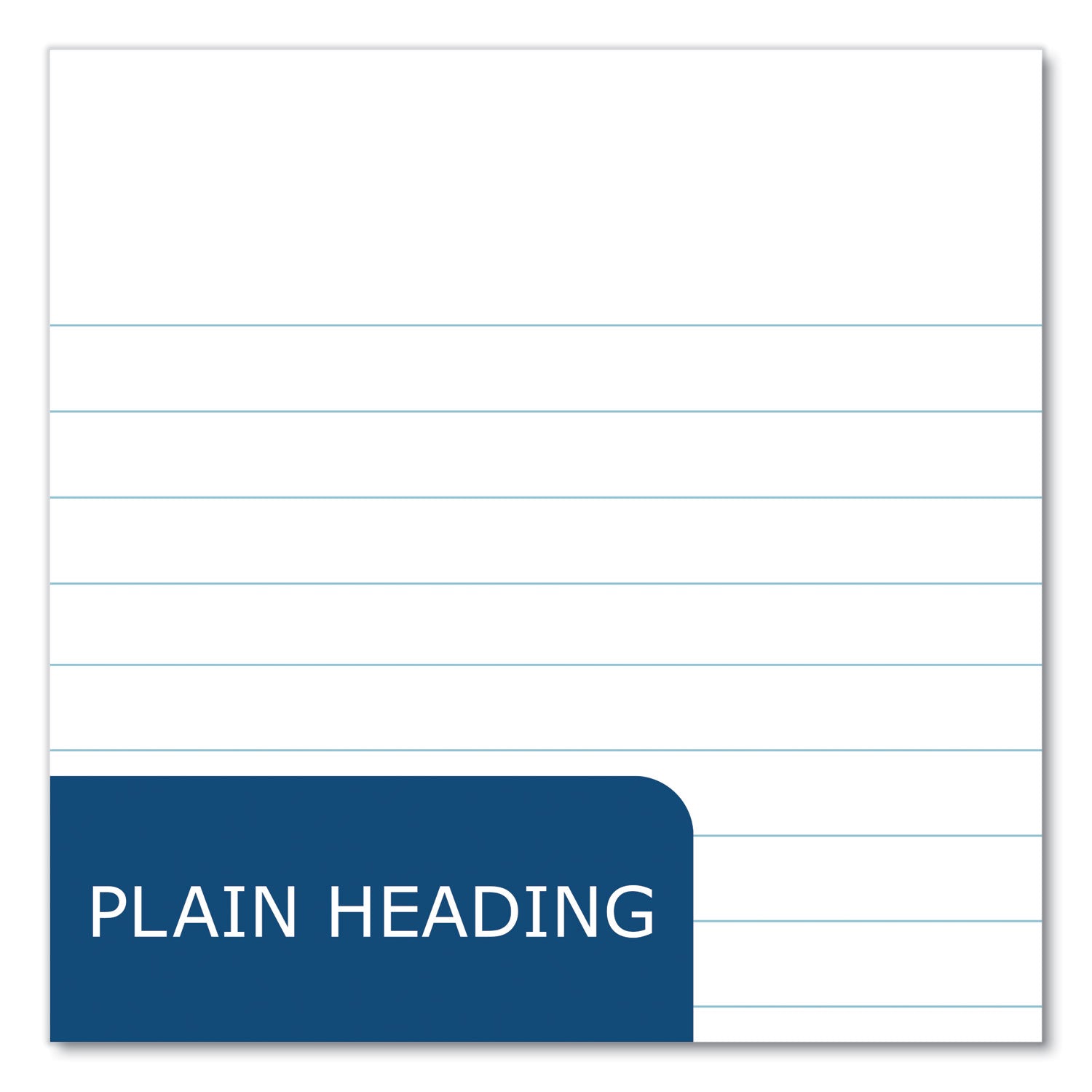 New York Exam Paper, 8 x 10, Wide/Legal Rule, 250 Sheets/Pack, 10 Packs/Carton, Ships in 4-6 Business Days