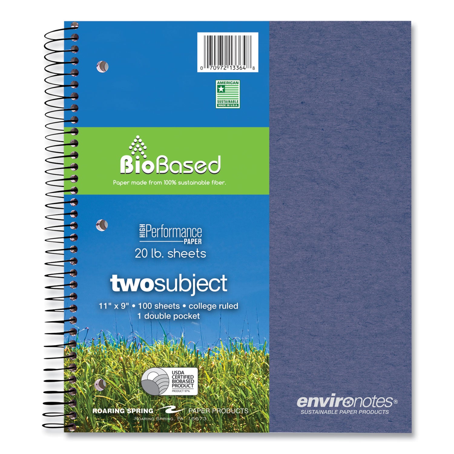earthtones-biobased-2-subject-notebook-med-college-rule-random-asst-covers-100-11x9-sheets-24-ctships-in-4-6-bus-days_roa13364cs - 2