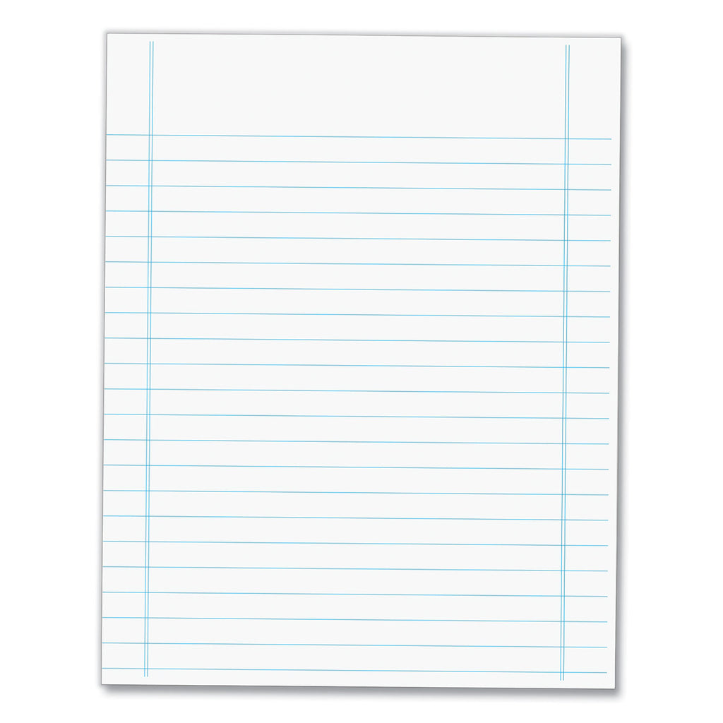 New York Exam Paper, 8 x 10, Wide/Legal Rule, 250 Sheets/Pack, 10 Packs/Carton, Ships in 4-6 Business Days