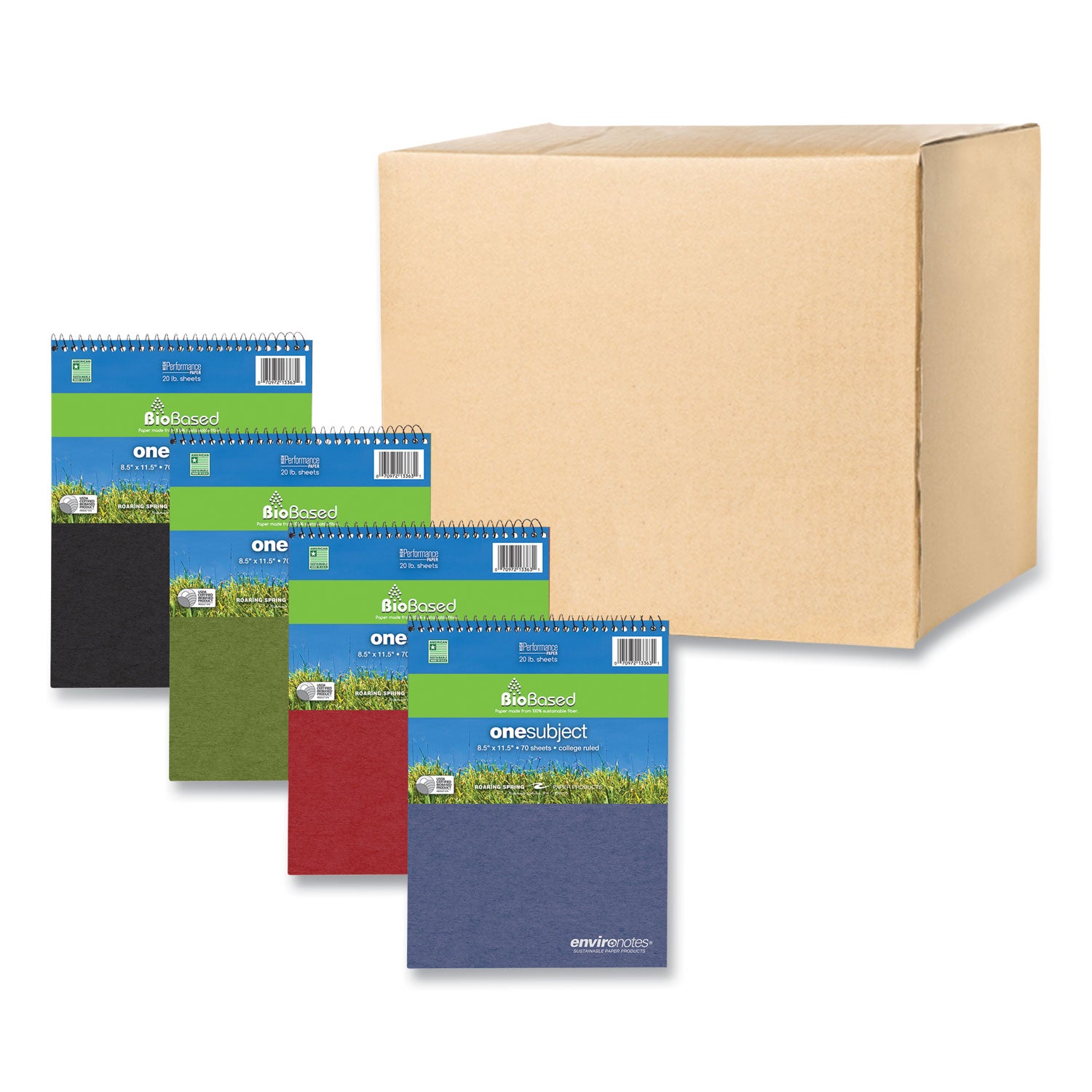 earthtones-biobased-1-subject-notebook-med-college-rule-asst-covers-70-85x115-sheets-24-ct-ships-in-4-6-bus-days_roa13363cs - 1