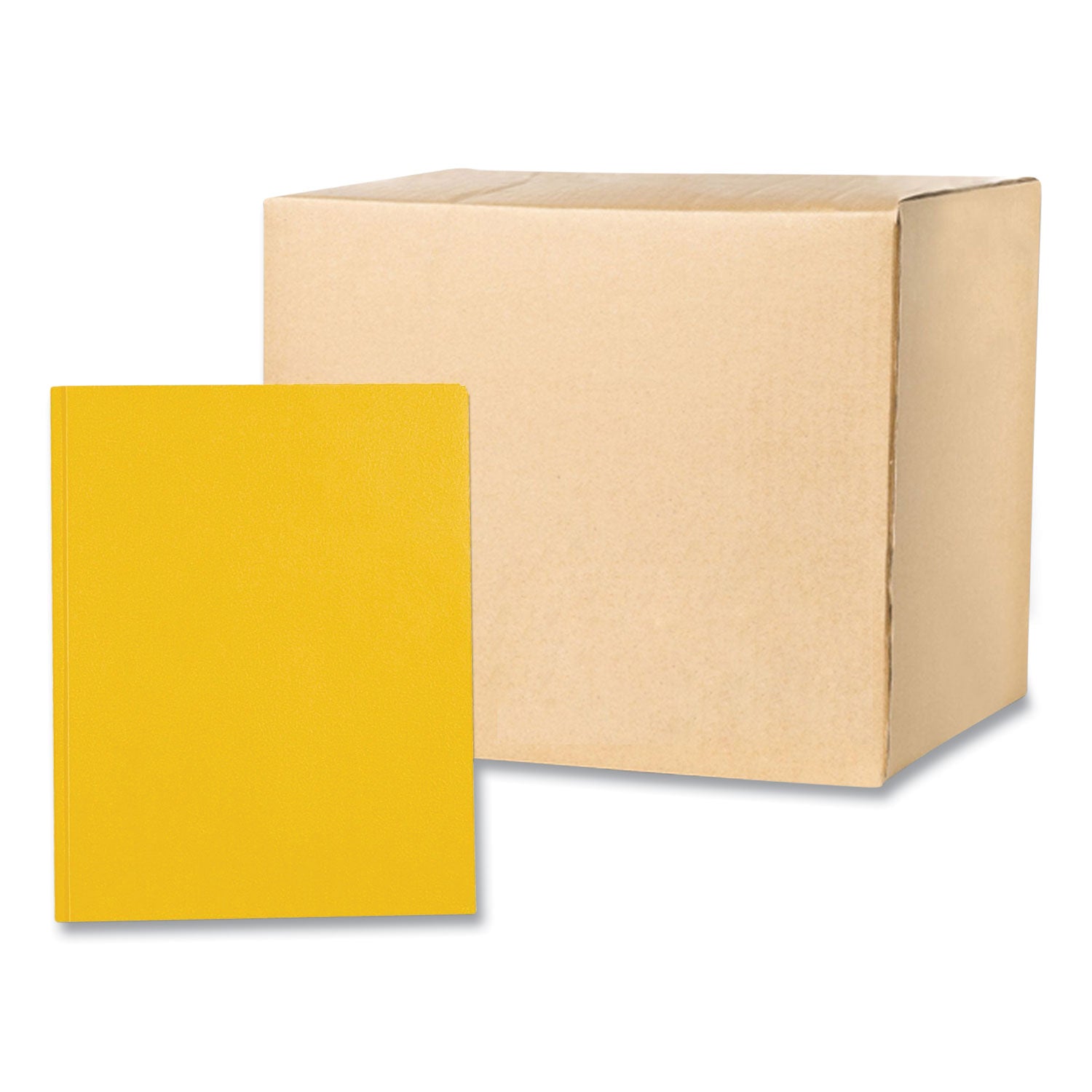 pocket-folder-with-3-fasteners-05-capacity-11-x-85-yellow-25-box-10-boxes-carton-ships-in-4-6-business-days_roa54125cs - 1