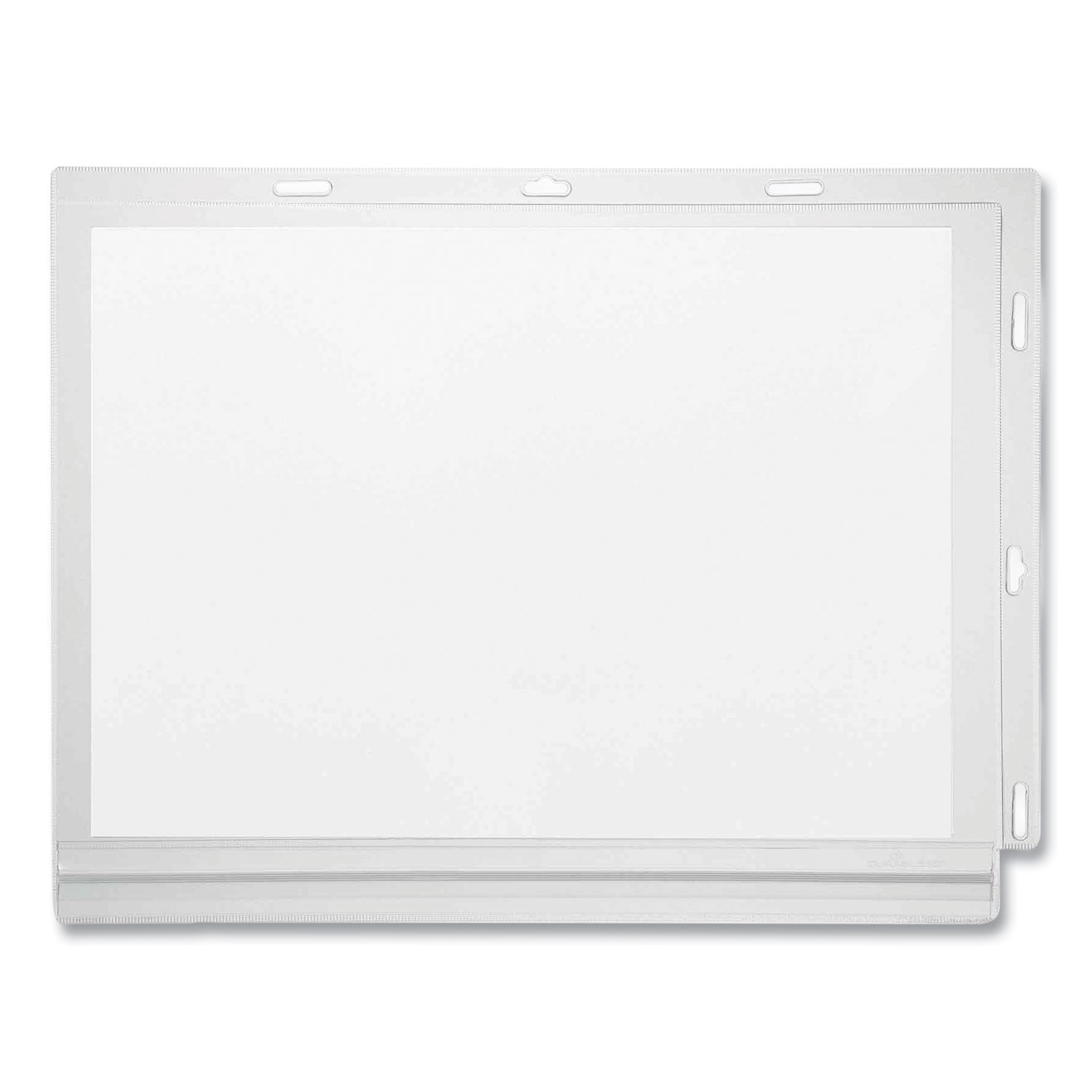 water-resistant-sign-holder-pockets-with-cable-ties-85-x-11-clear-frame-5-pack_dbl502719 - 3