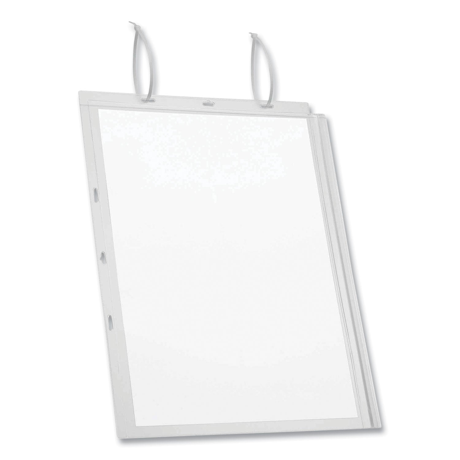 water-resistant-sign-holder-pockets-with-cable-ties-11-x-17-clear-frame-5-pack_dbl502819 - 8