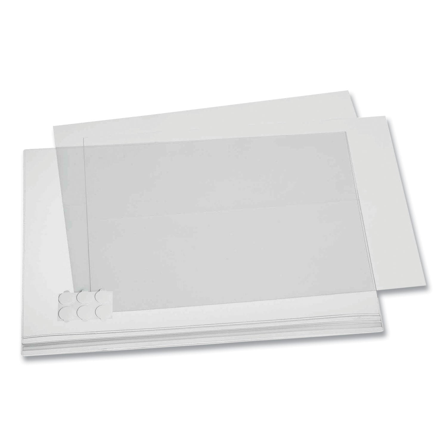 self-adhesive-water-resistant-sign-holder-11-x-17-clear-frame-5-pack_dbl501719 - 1
