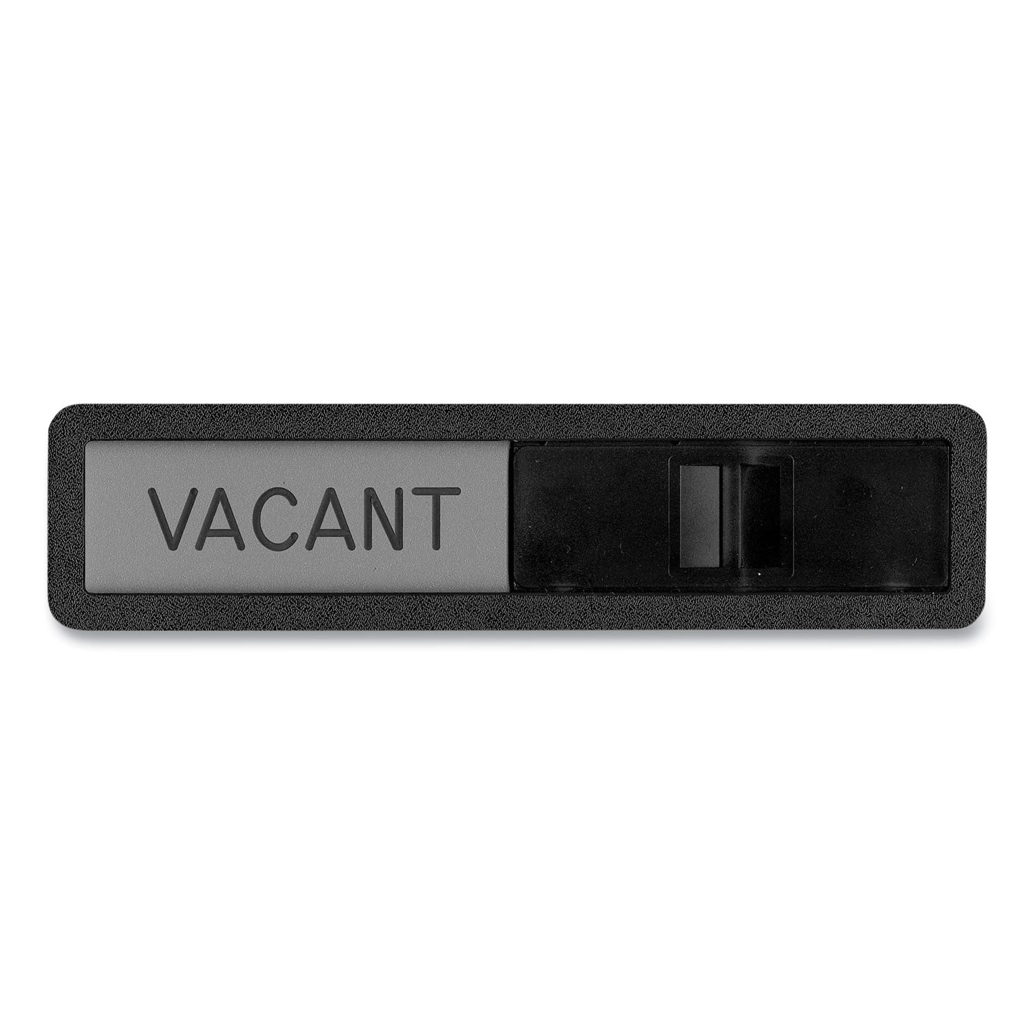 vacant-in-use-sign-in-use;-vacant-25-x-105-black-silver_uss1519 - 2