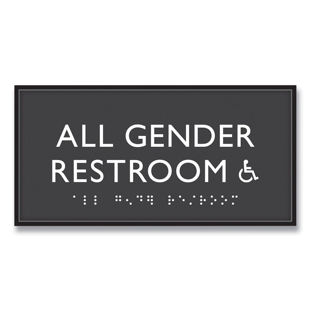 ada-sign-all-gender-restroom-accessible-plastic-4-x-4-clear-white_uss69921 - 1
