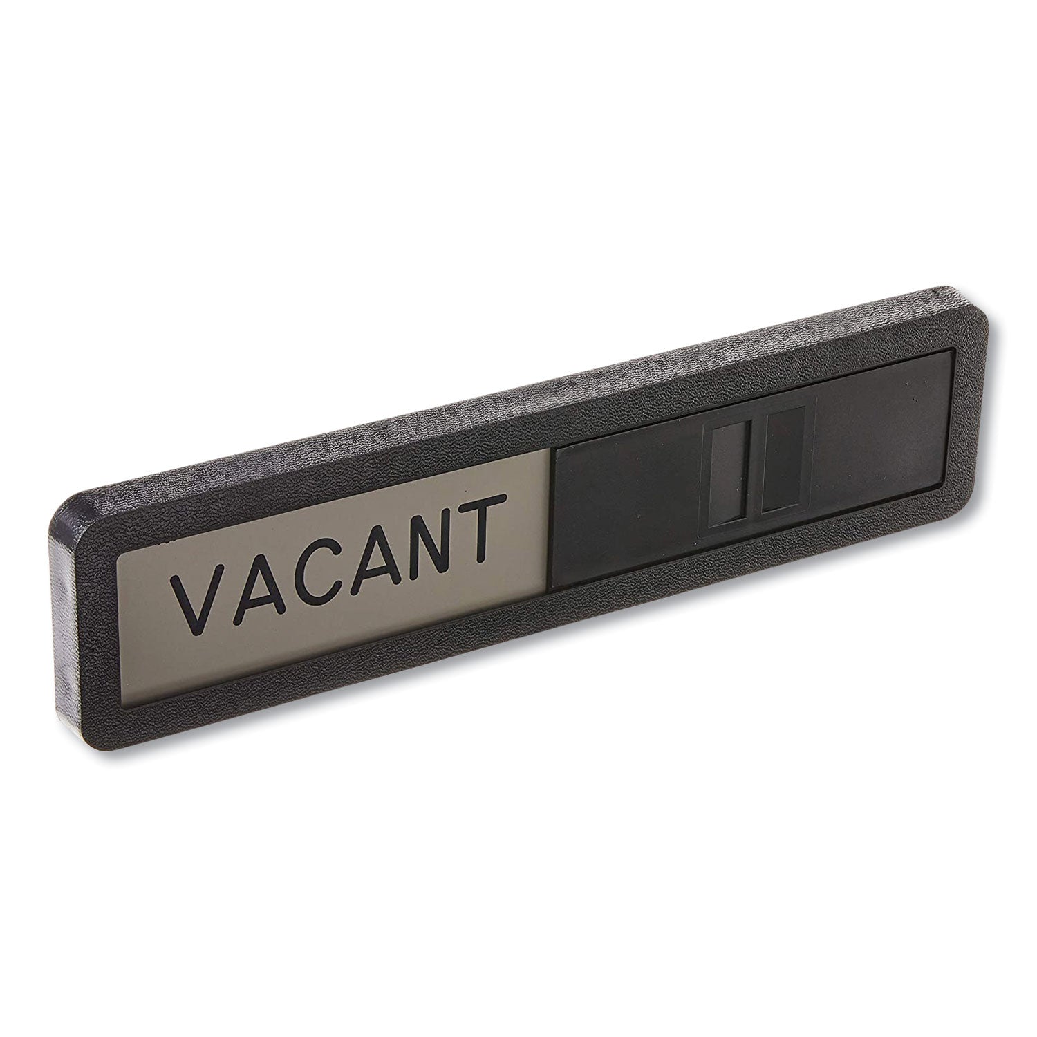 vacant-in-use-sign-in-use;-vacant-25-x-105-black-silver_uss1519 - 5