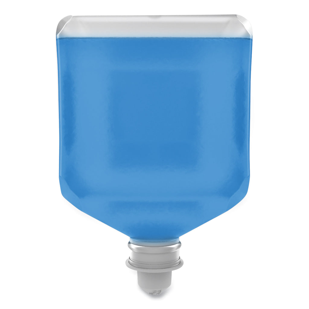 SC Johnson Refresh Azure Foam Hand Soap - Fresh Apple ScentFor - 67.6 fl oz (2 L) - Dirt Remover, Kill Germs - Hand, Daycare, Office - Moisturizing - Blue - Biodegradable, Non-toxic - 4 / Carton