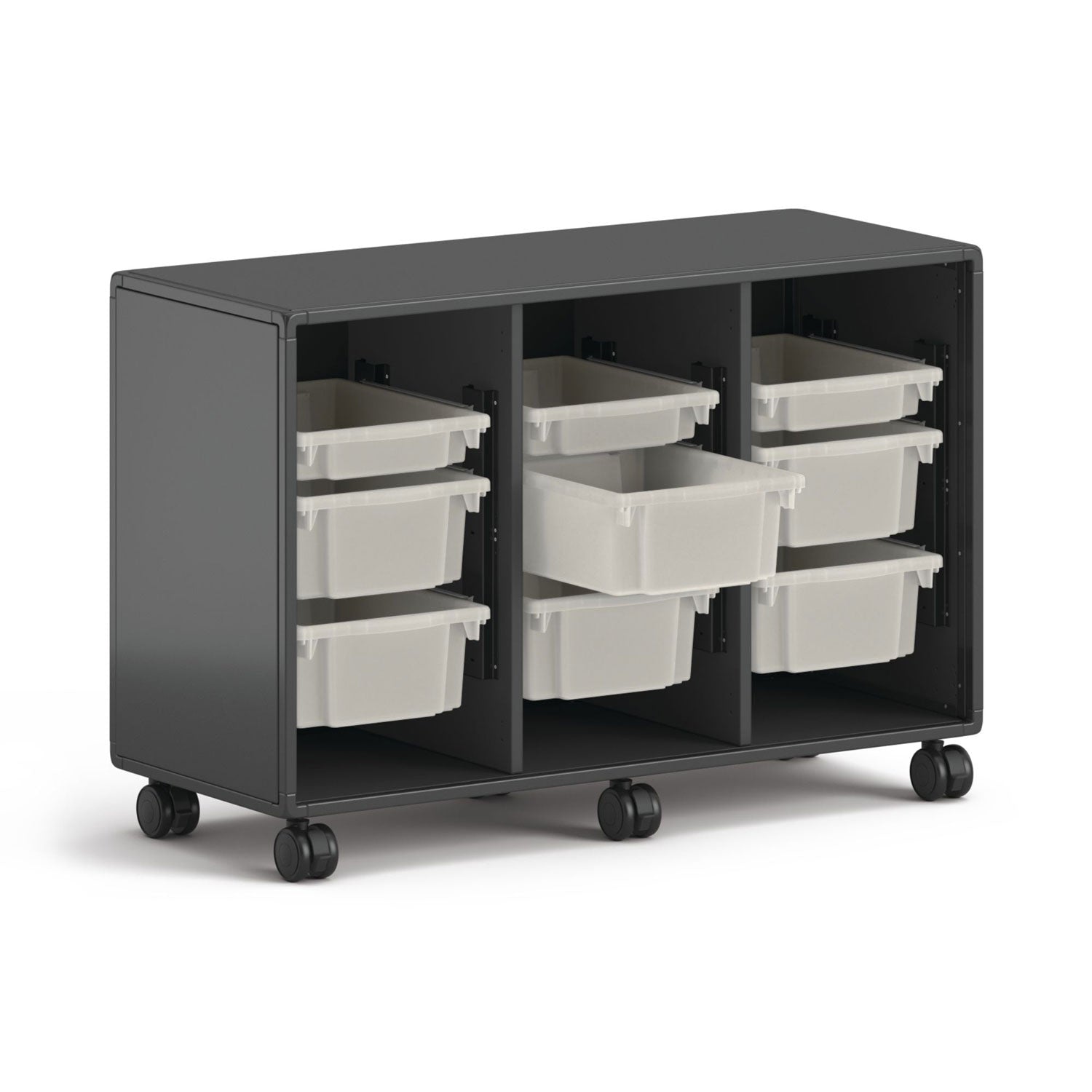 class-ifi-tote-storage-cabinet-three-wide-4663-x-1875-x-3138-charcoal-gray_honest2h3wnssna - 4