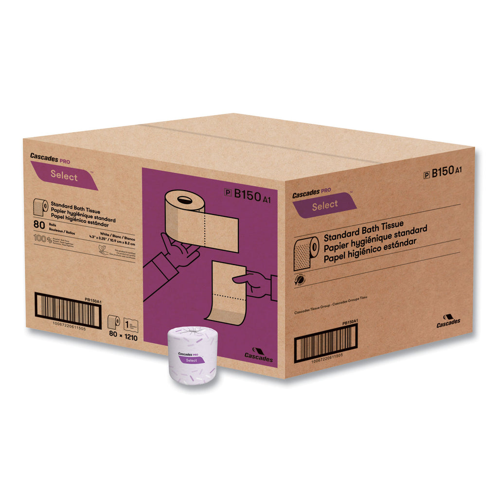 select-standard-bath-tissue-1-ply-white-1210-roll-80-rolls-carton_csdb150 - 3