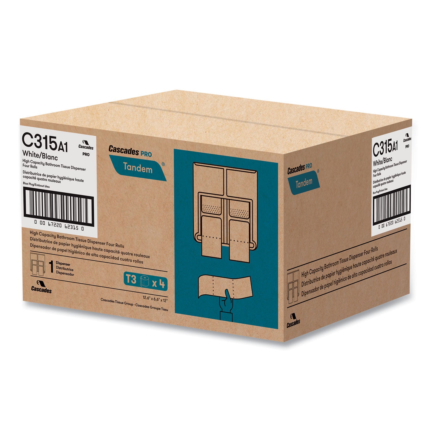 tandem-no-touch-high-capacity-bath-tissue-dispenser-126-x-66-x-12-white_csdc315 - 3
