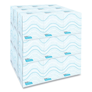 Signature Facial Tissue, 2-Ply, White, Cube, 90 Sheets/Box, 36 Boxes/Carton