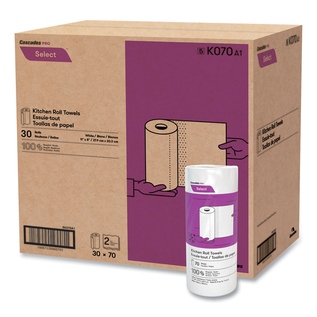 select-perforated-kitchen-roll-towels-2-ply-8-x-11-white-70-roll-30-rolls-carton_csdk070 - 3