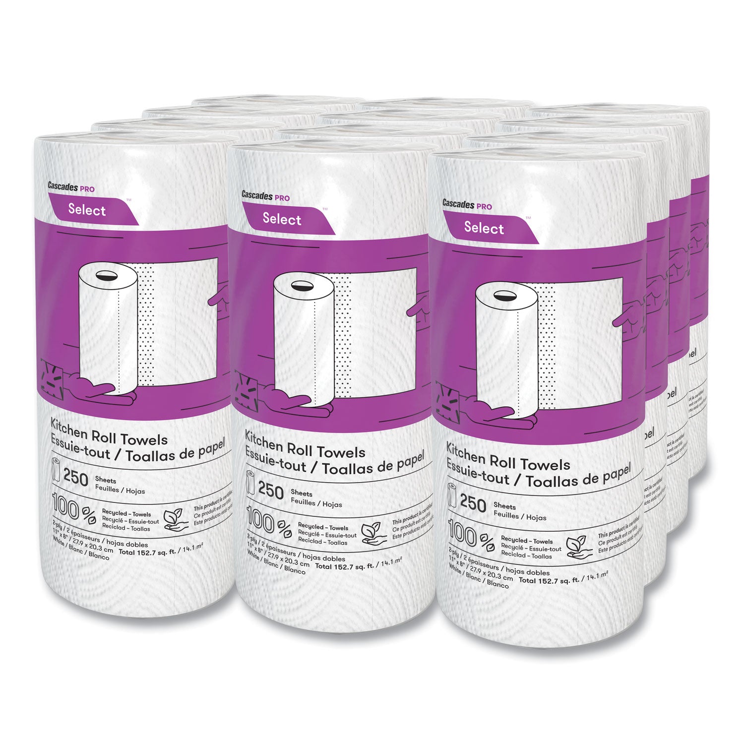 select-kitchen-roll-towels-2-ply-8-x-11-250-roll-12-carton_csdk250 - 4