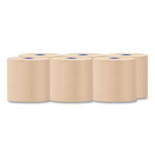 Perform Hardwound Roll Towels for Tandem Dispensers, 1-Ply, 7.5" x 775 ft, Natural, 6/Carton