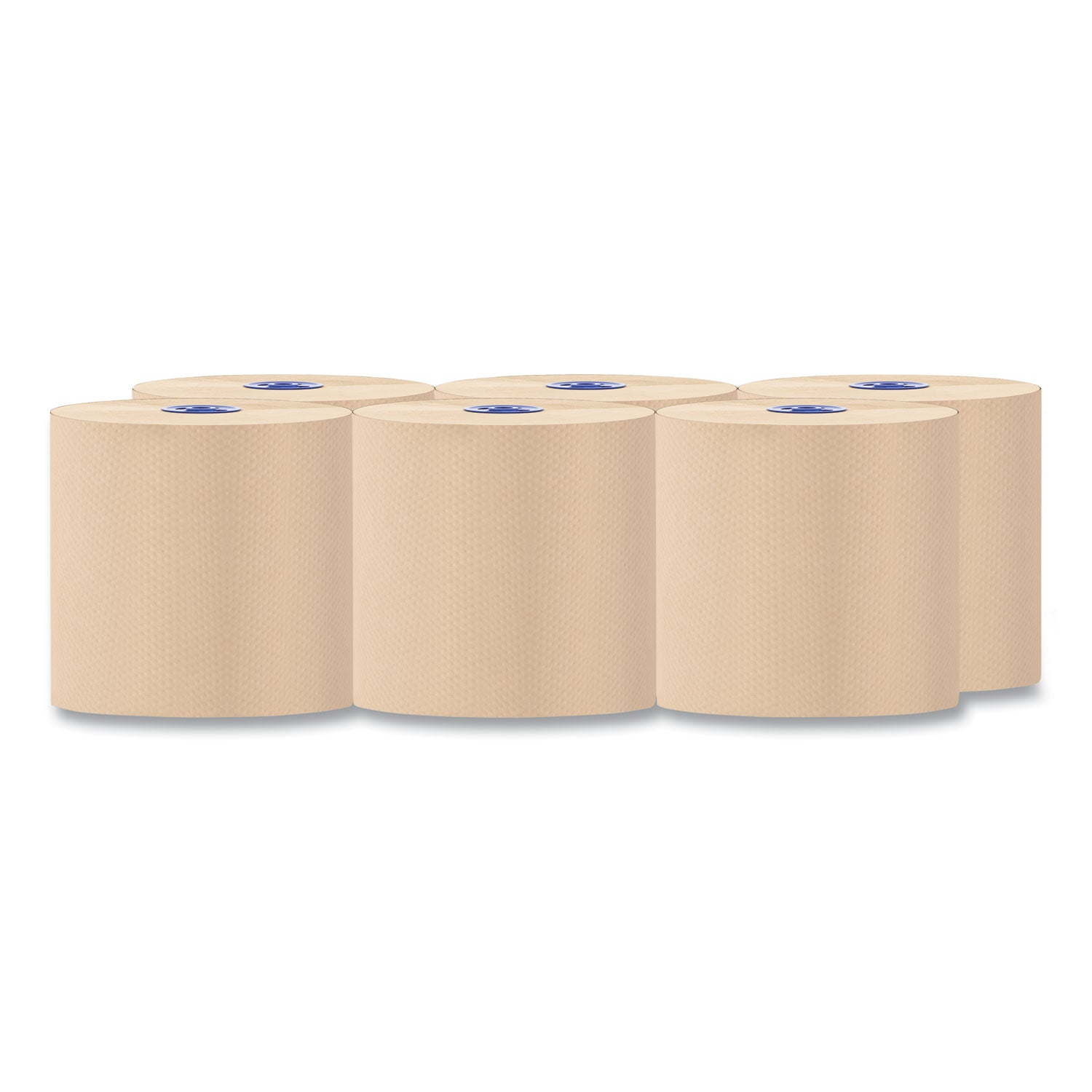 Perform Hardwound Roll Towels/Tandem Dispensers, 1-Ply, 7.5" x 1,050 ft, Natural, 6/Carton