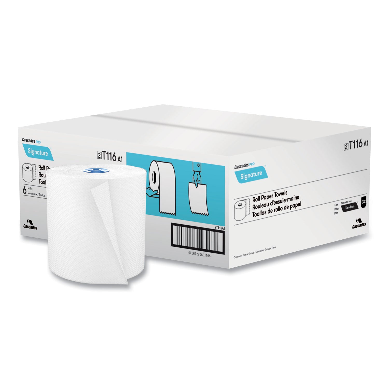 signature-hardwound-roll-towels-for-tandem-dispensers-tad-1-ply-75-x-775-ft-white-6-rolls-carton_csdt116 - 4