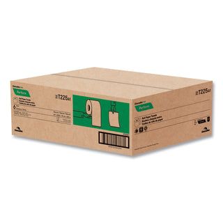 Perform Hardwound Roll Towels/Tandem Dispensers, 1-Ply, 7.5" x 1,050 ft, Natural, 6/Carton