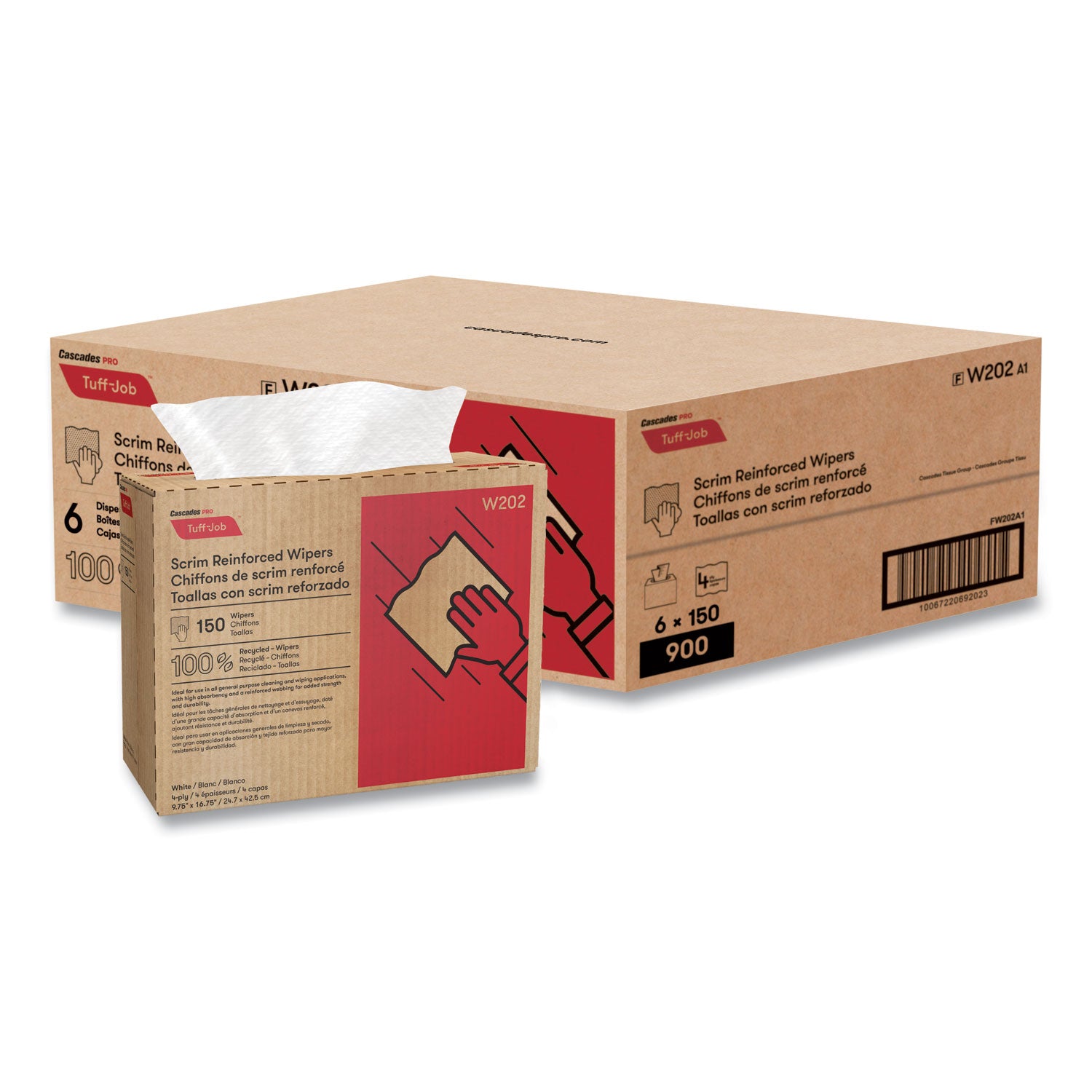 tuff-job-scrim-reinforced-wipers-4-ply-975-x-1675-white-150-box-6-box-carton_csdw202 - 4