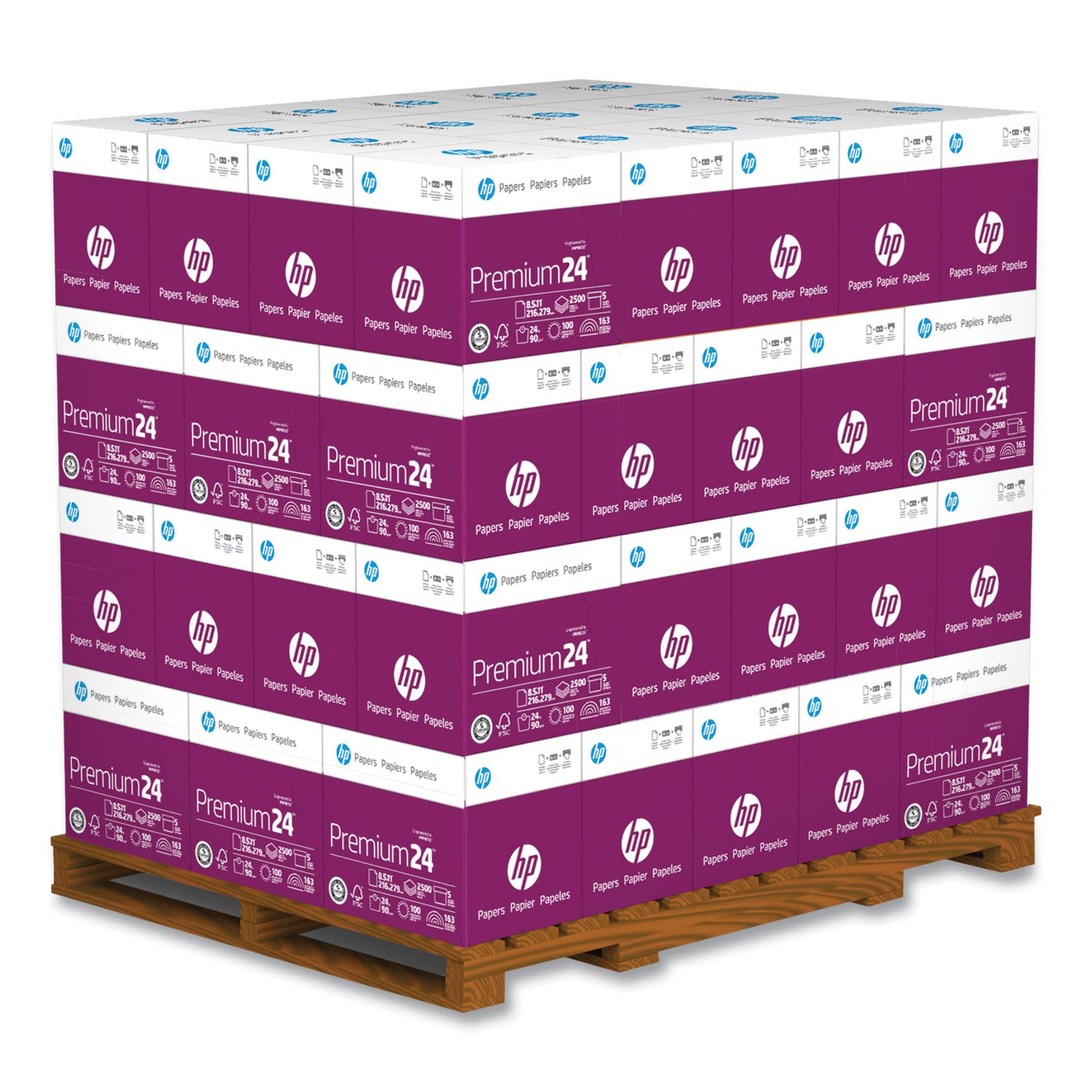 premium24-paper-98-bright-24-lb-bond-weight-85-x-11-ultra-white-500-sheets-ream-5-reams-carton-64-cartons-pallet_hew115300plt - 1