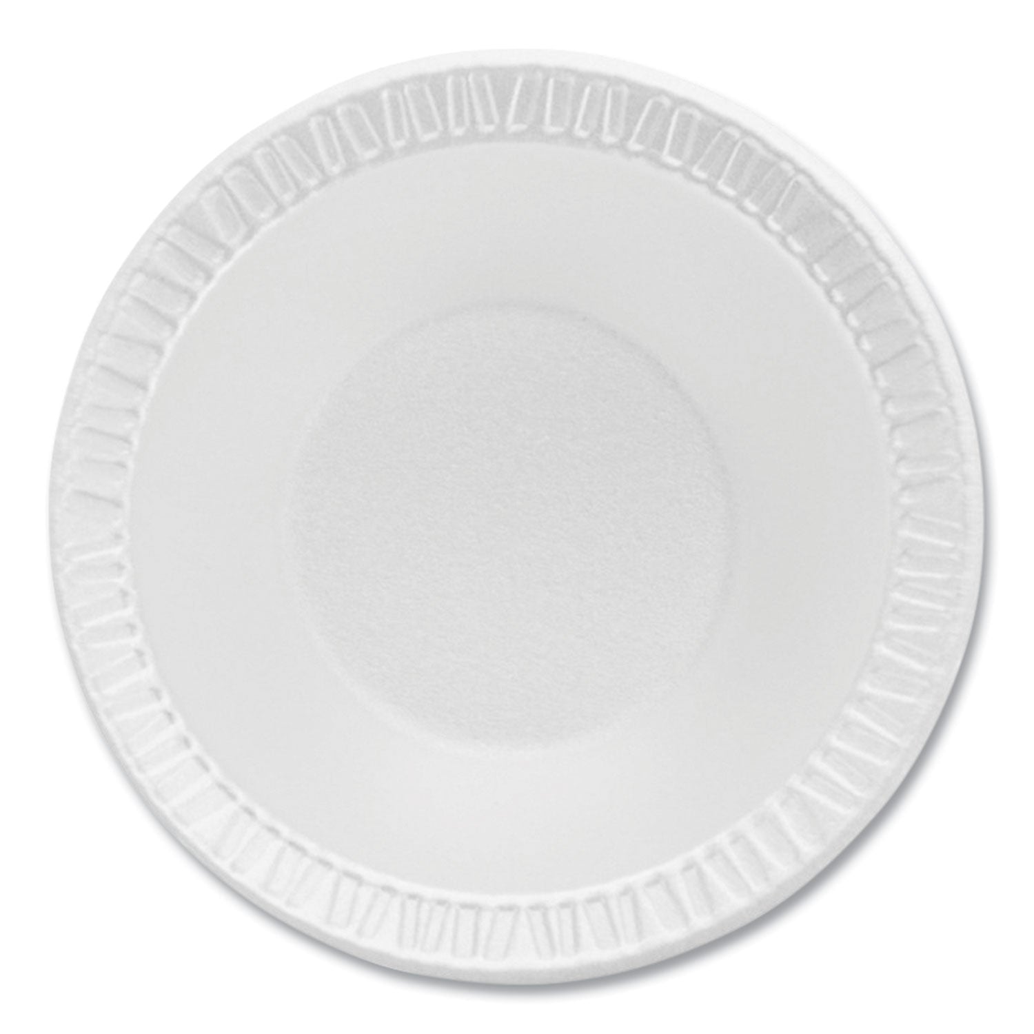 Non-Laminated Foam Dinnerware, Bowl, 5 oz, White, 125/Pack, 8 Packs/Carton - 