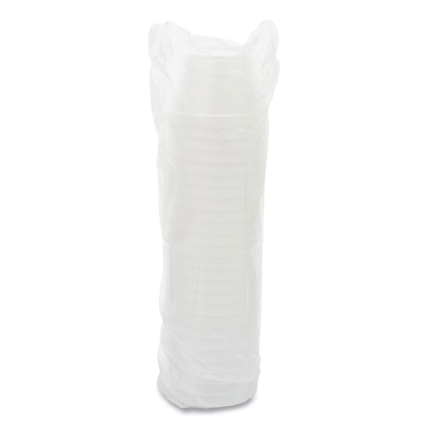 Foam Containers, Extra Squat, 16 oz, White, 25/Bag, 20 Bags/Carton - 