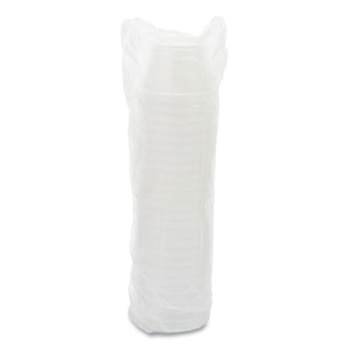 Foam Containers, Extra Squat, 16 oz, White, 25/Bag, 20 Bags/Carton