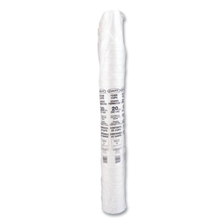 Foam Drink Cups, 20 oz, White, 500/Carton