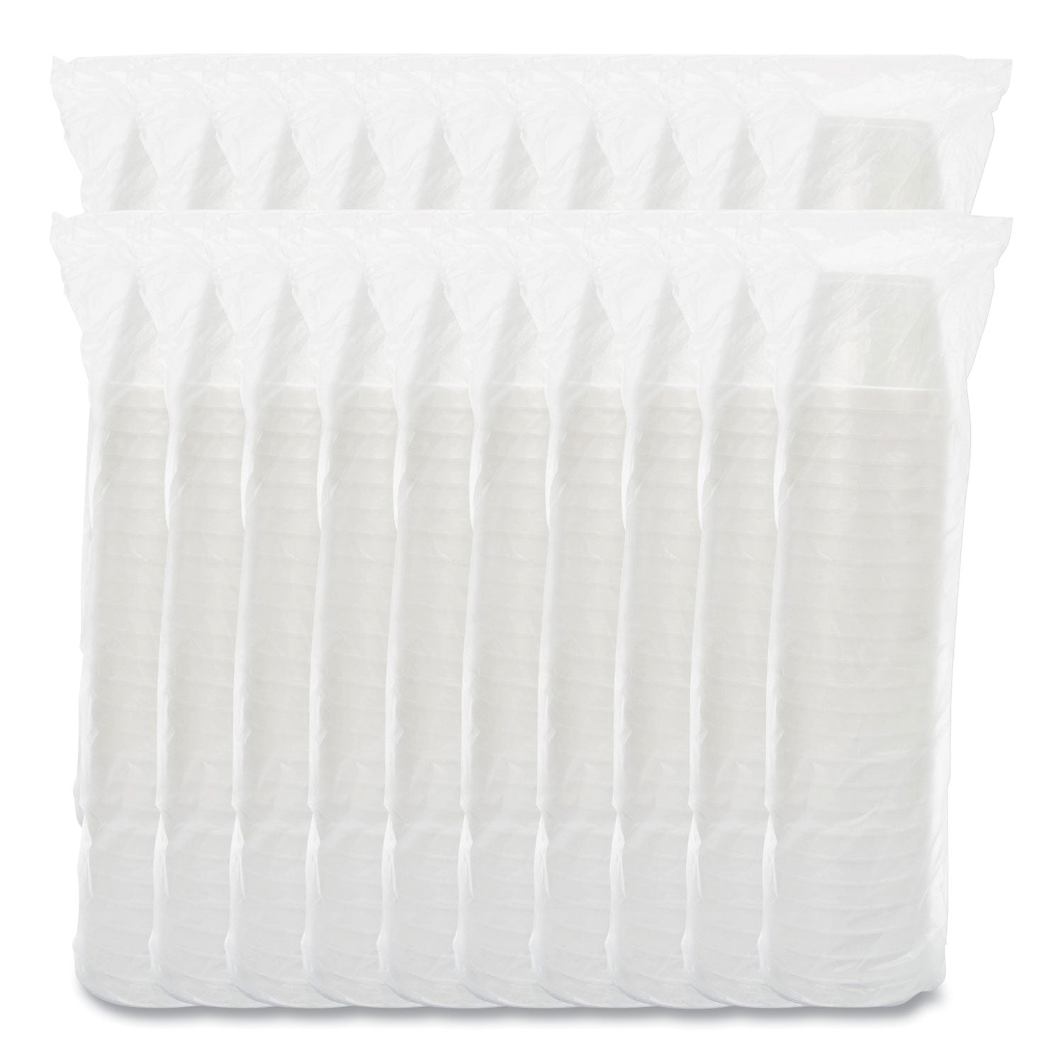Foam Containers, 24 oz, White, 25/Bag, 20 Bags/Carton
