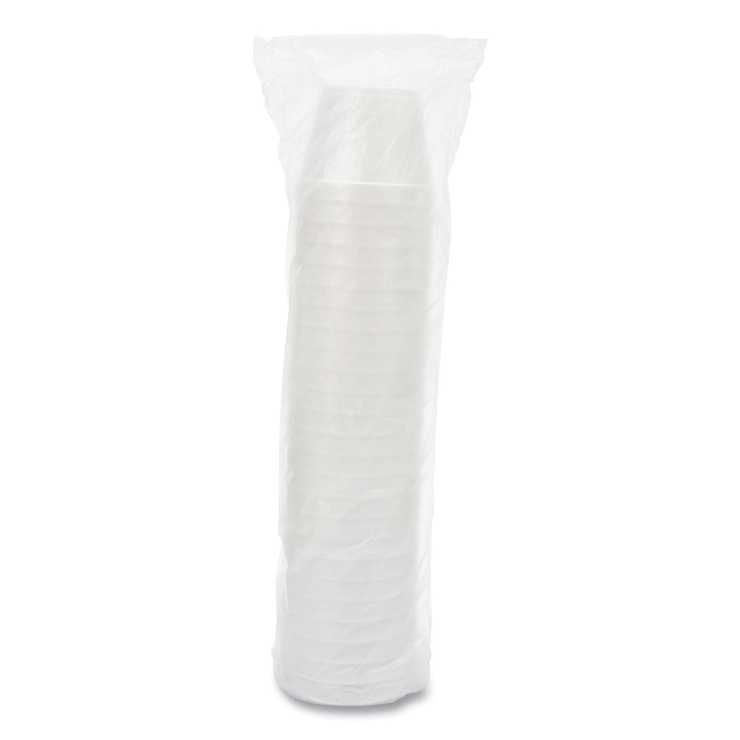 Foam Containers, 24 oz, White, 25/Bag, 20 Bags/Carton - 