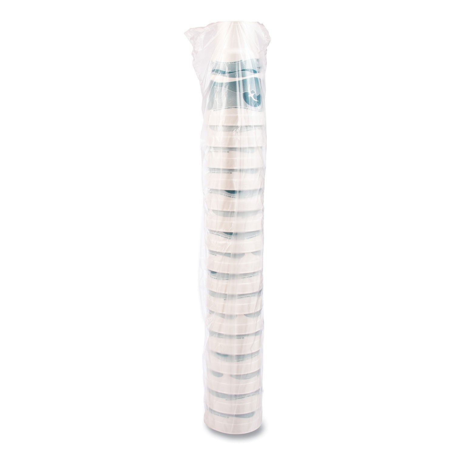 Horizon Hot/Cold Foam Drinking Cups, 32 oz, Teal/White, 16/Bag, 25 Bags/Carton