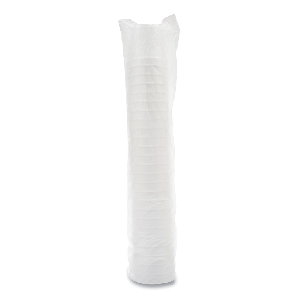Foam Containers, 32 oz, White, 25/Bag, 20 Bags/Carton