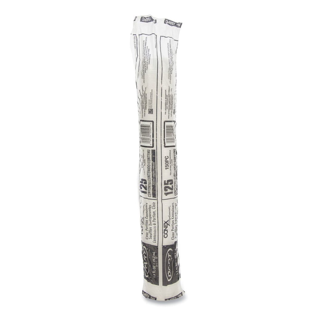 Conex Complements Portion/Medicine Cups, 1.5 oz, Translucent, 125/Bag, 20 Bags/Carton