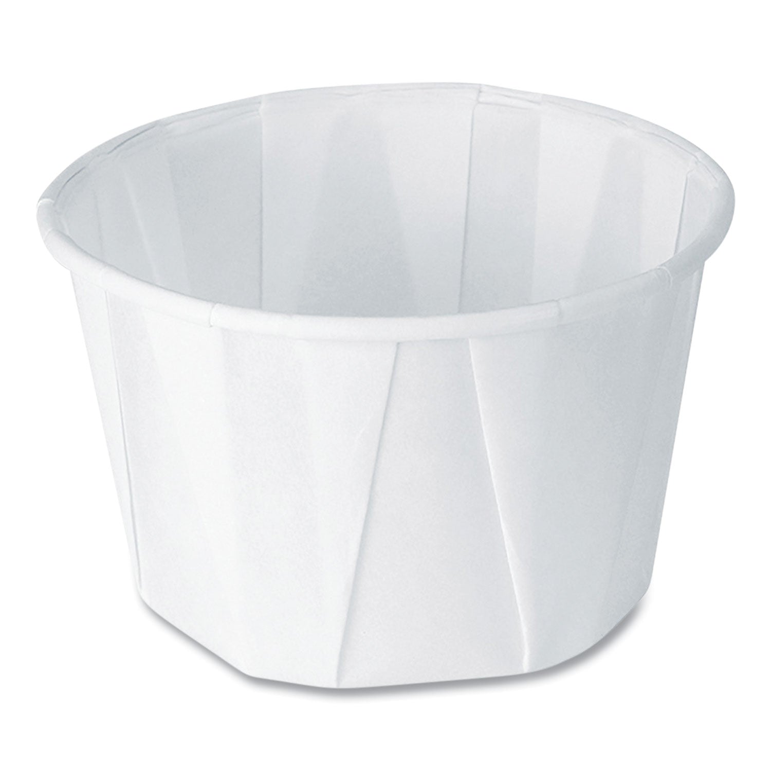 Paper Portion Cups, ProPlanet Seal, 2 oz, White, 250/Bag, 20 Bags/Carton - 