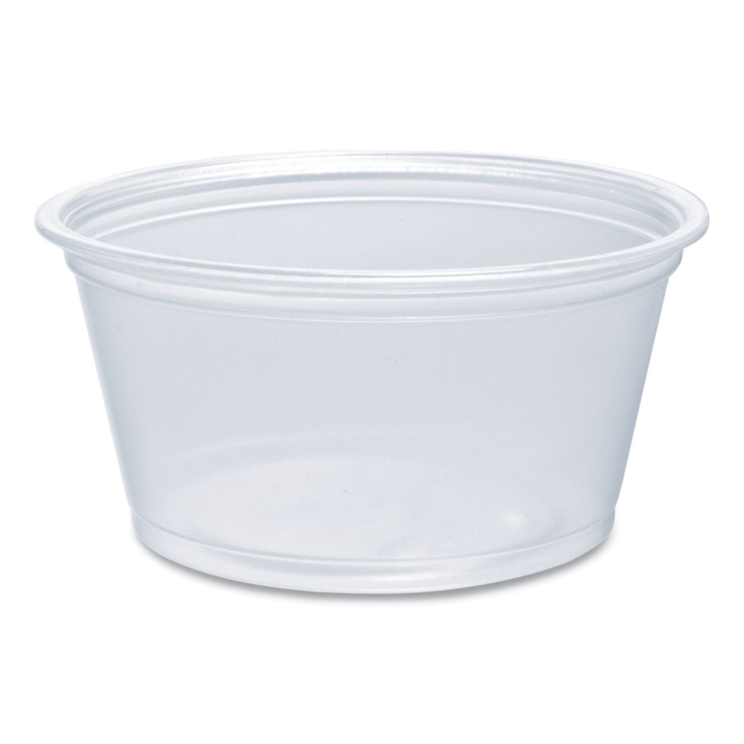 Conex Complements Portion/Medicine Cups, 2 oz, Clear, 125/Bag, 20 Bags/Carton - 