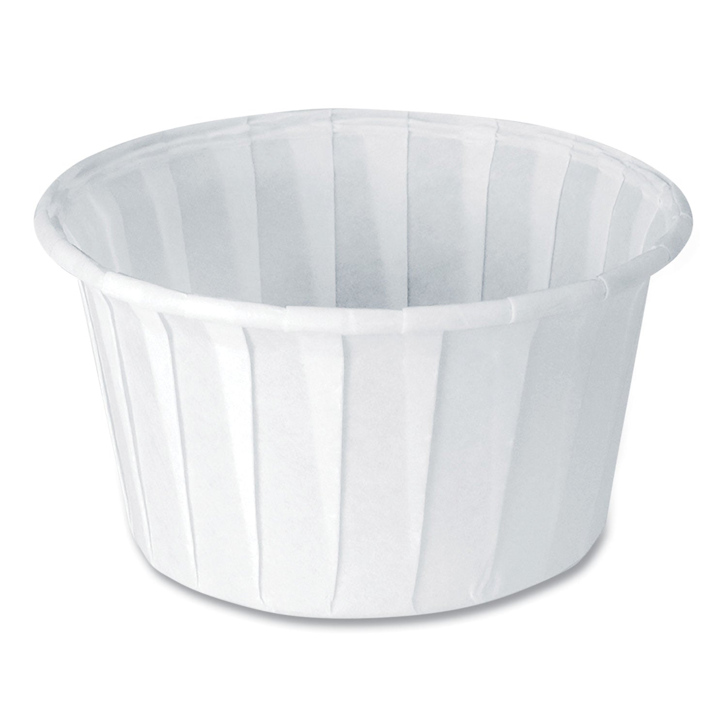 Paper Portion Cups, ProPlanet Seal, 4 oz, White, 250/Bag, 20 Bags/Carton - 