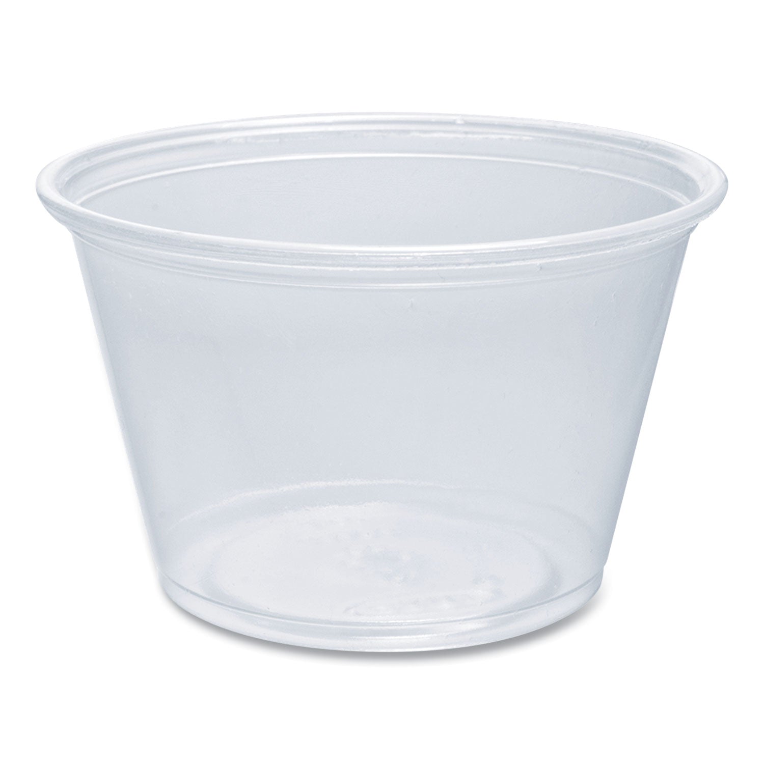 Conex Complements Portion/Medicine Cups, 4 oz, Clear, 125/Bag, 20 Bags/Carton - 