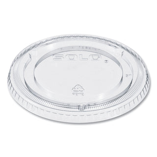 PETE Plastic Flat Cold Cup Lids, Fits 12 oz to 24 oz Cups, Clear, 1,000/Carton