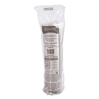 PETE Plastic Flat Cold Cup Lids, Fits 12 oz to 24 oz Cups, Clear, 1,000/Carton