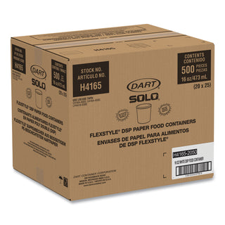 flexstyle-double-poly-paper-containers-16-oz-white-paper-25-pack-20-packs-carton_scch4165u - 2