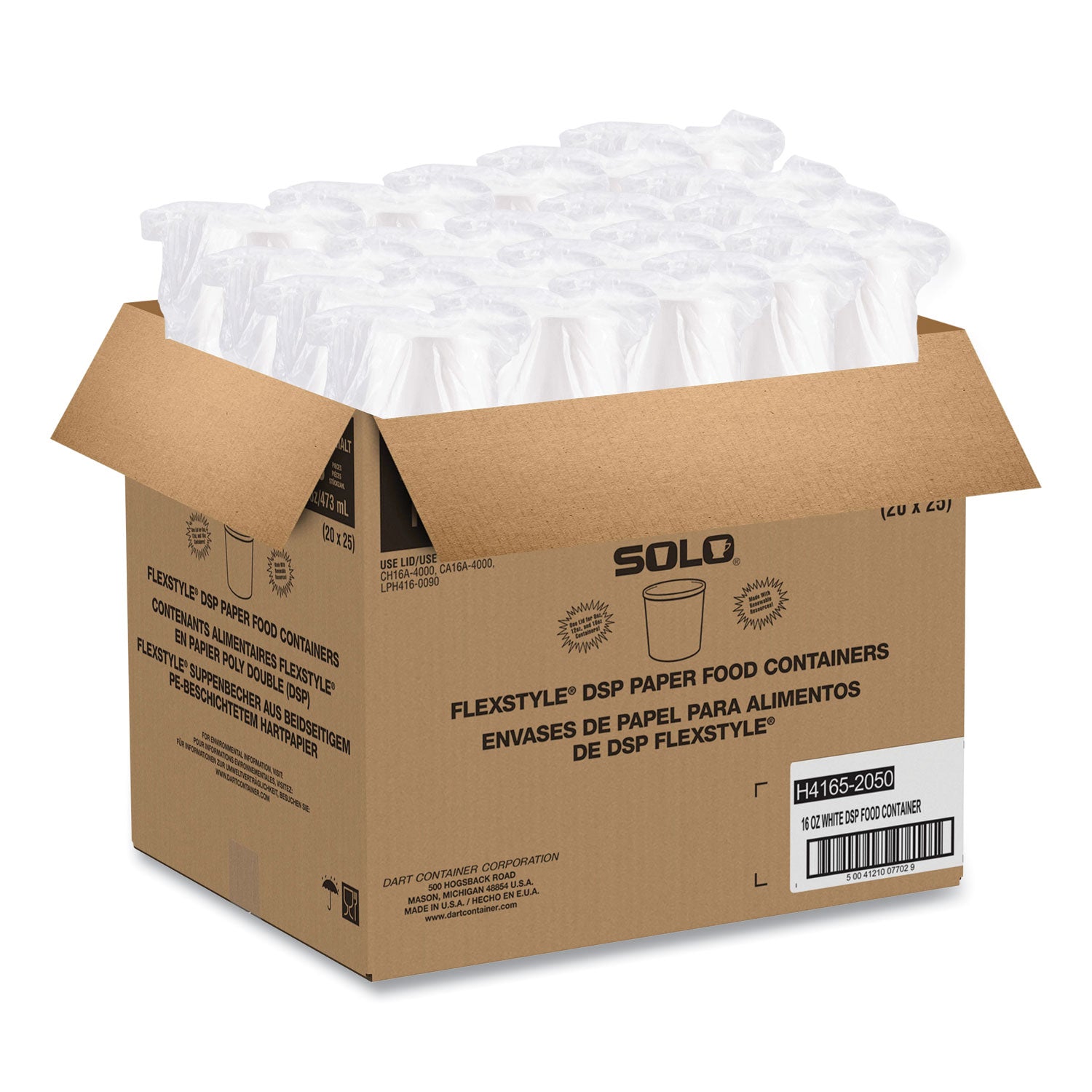 flexstyle-double-poly-paper-containers-16-oz-white-paper-25-pack-20-packs-carton_scch4165u - 7