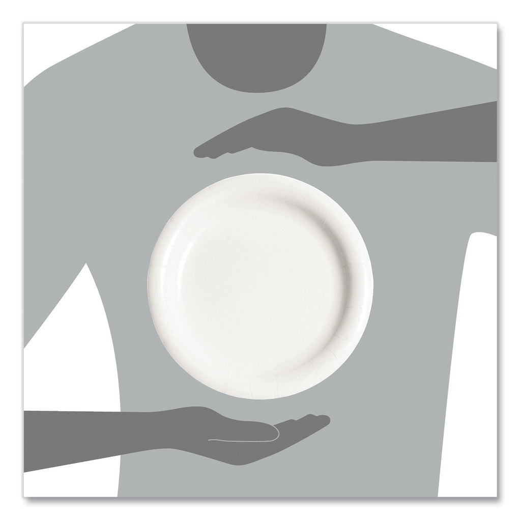bare-eco-forward-clay-coated-mediumweight-paper-plate-proplanet-seal-9-dia-white-125-pack-4-packs-carton_sccmwp9b - 7