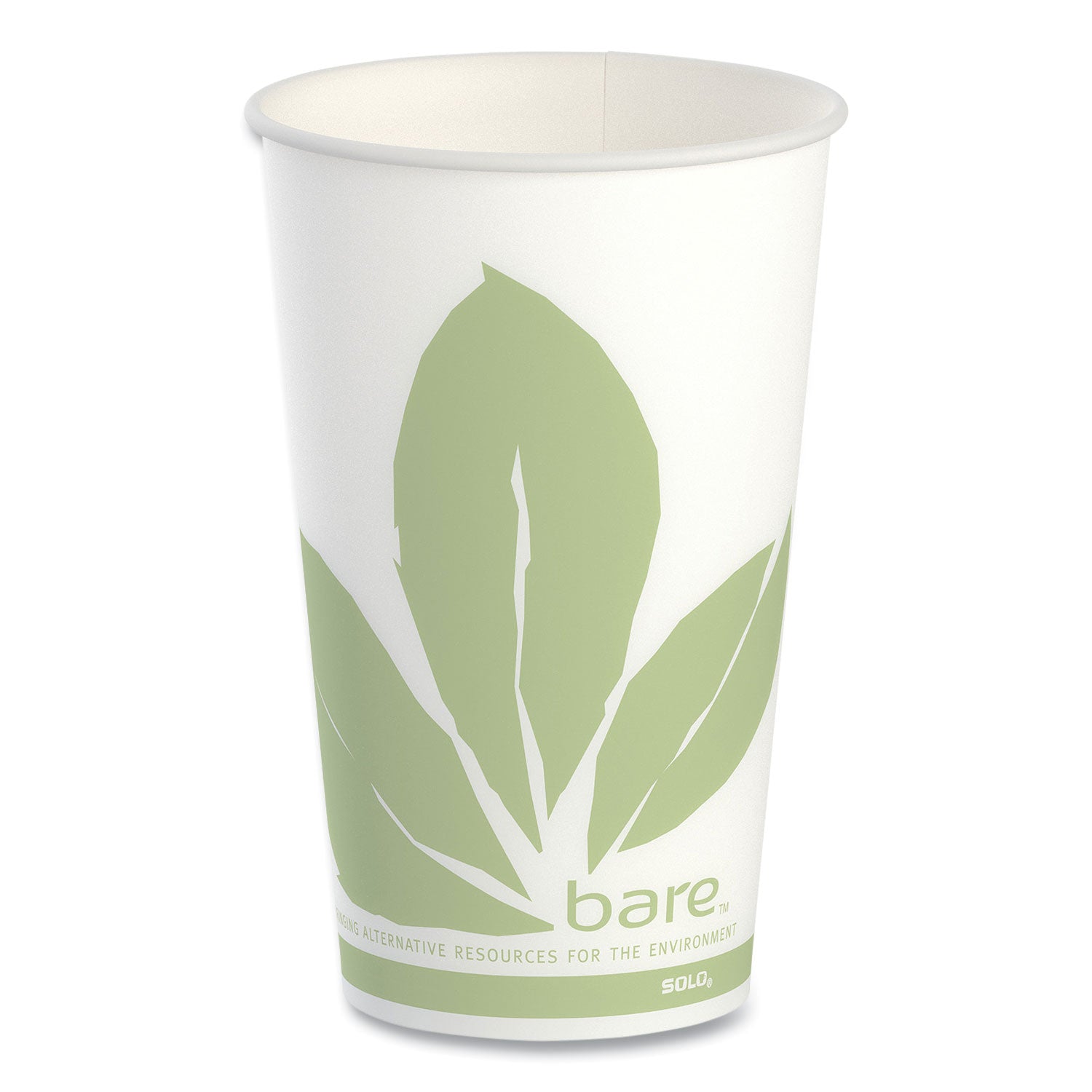 bare-eco-forward-paper-cold-cups-proplanet-seal-16-oz-green-white-100-sleeve-10-sleeves-carton_sccrw16bbd110ct - 1
