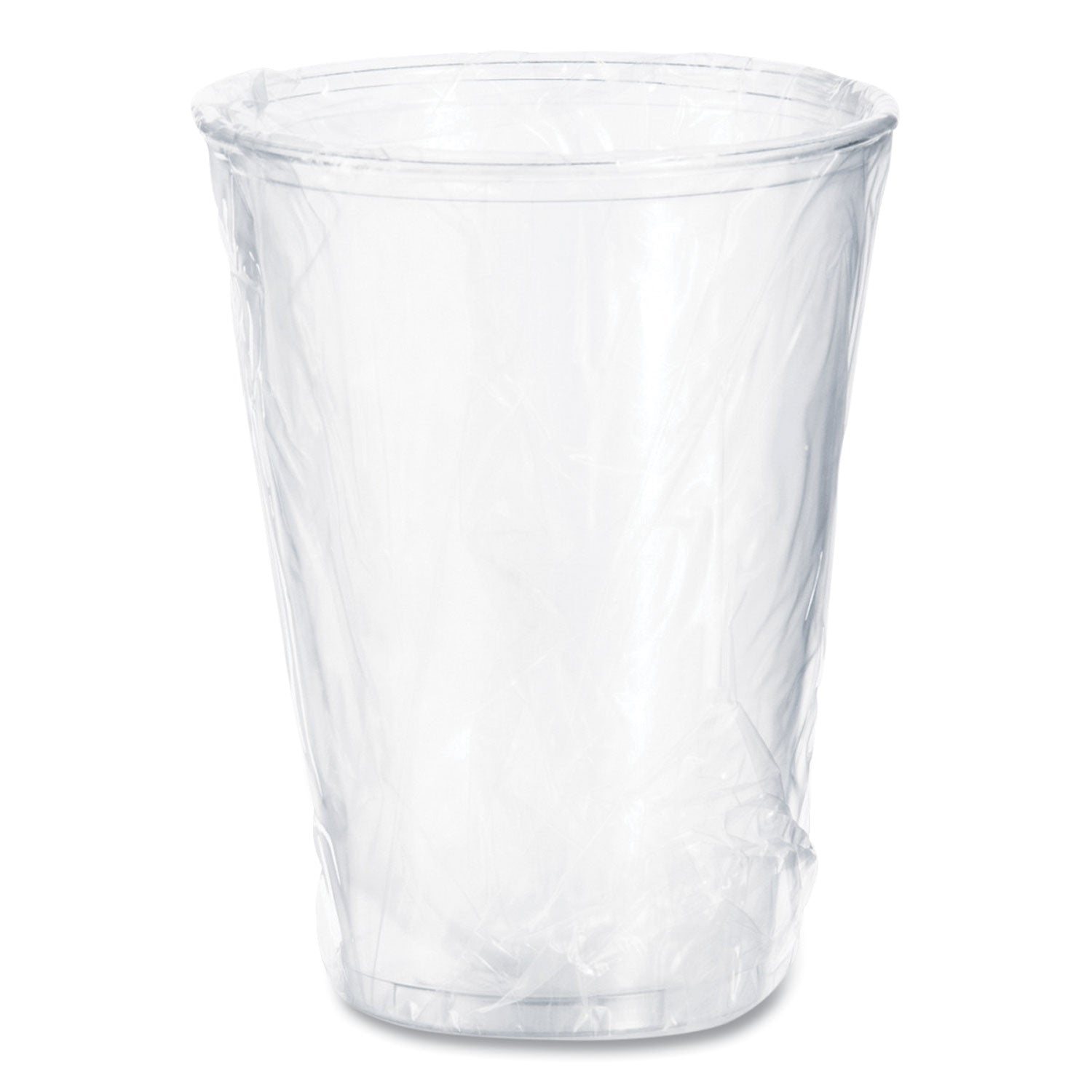 Ultra Clear PETE Cold Cups, 10 oz, Individually Wrapped, 25/Sleeve, 20 Sleeves/Carton - 