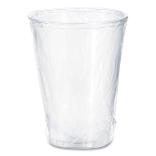 Ultra Clear PETE Cold Cups, 10 oz, Individually Wrapped, 25/Sleeve, 20 Sleeves/Carton - 