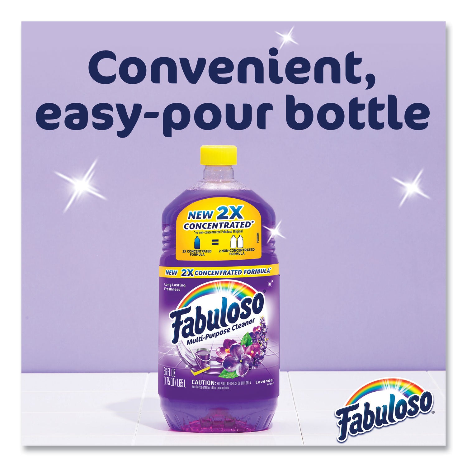 Multi-use Cleaner, Lavender Scent, 56 oz Bottle - 
