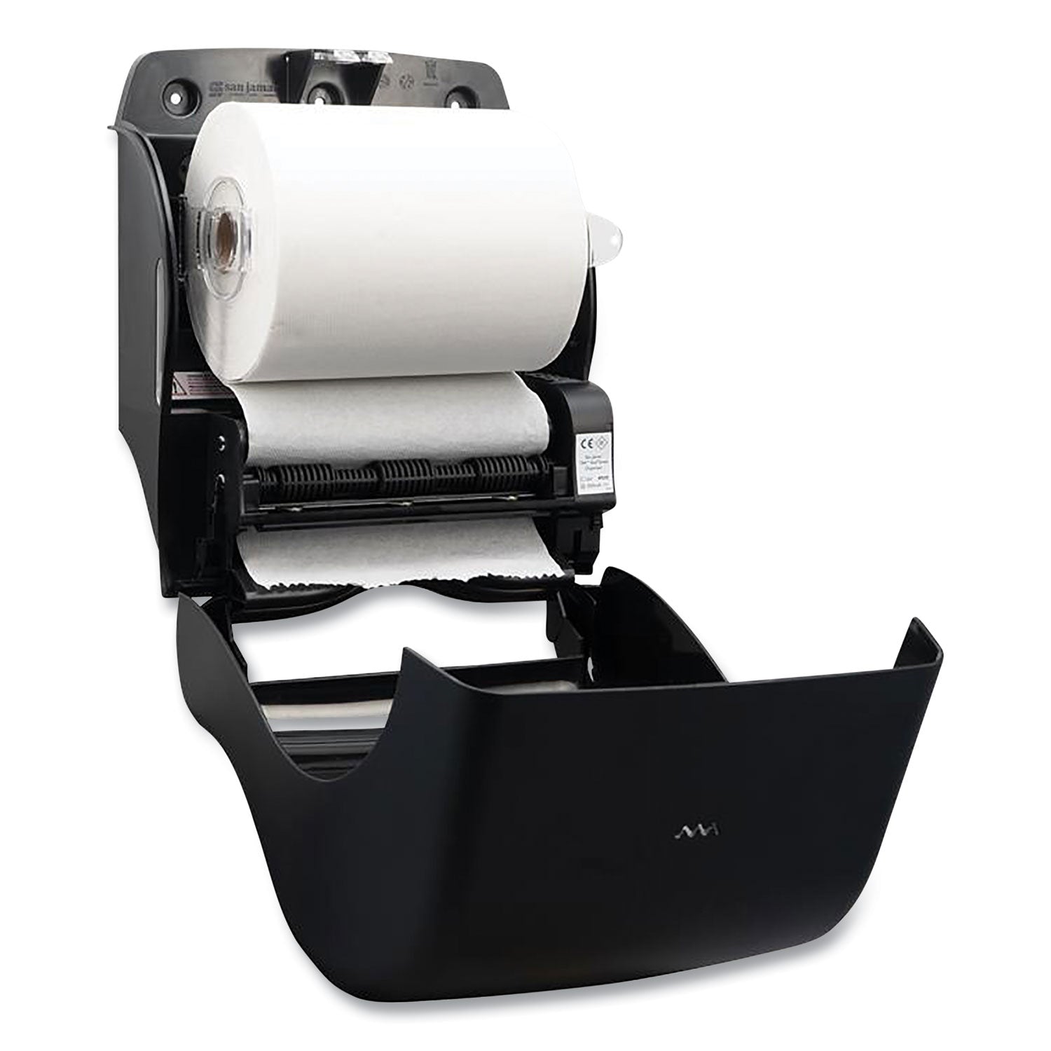 ecological-mechanical-towel-dispenser-91-x-144-x-118-black_sjmt8000rebk - 2