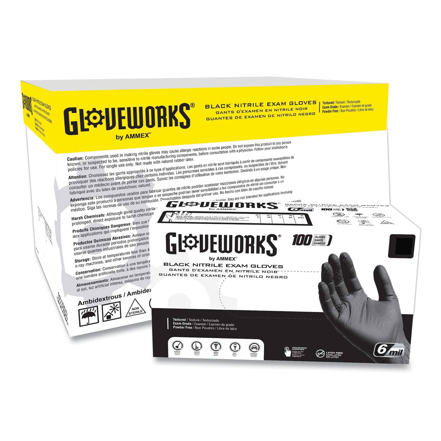 nitrile-exam-gloves-powder-free-6-mil-small-black-100-gloves-box-10-carton_axcgwben42100 - 6