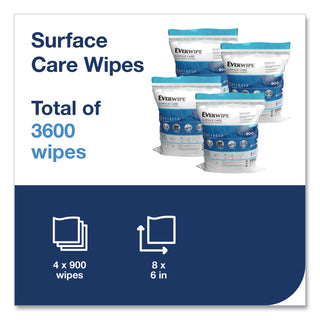 cleaning-and-deodorizing-wipes-1-ply-8-x-6-lemon-white-900-bag-4-bags-carton_trk192813 - 2