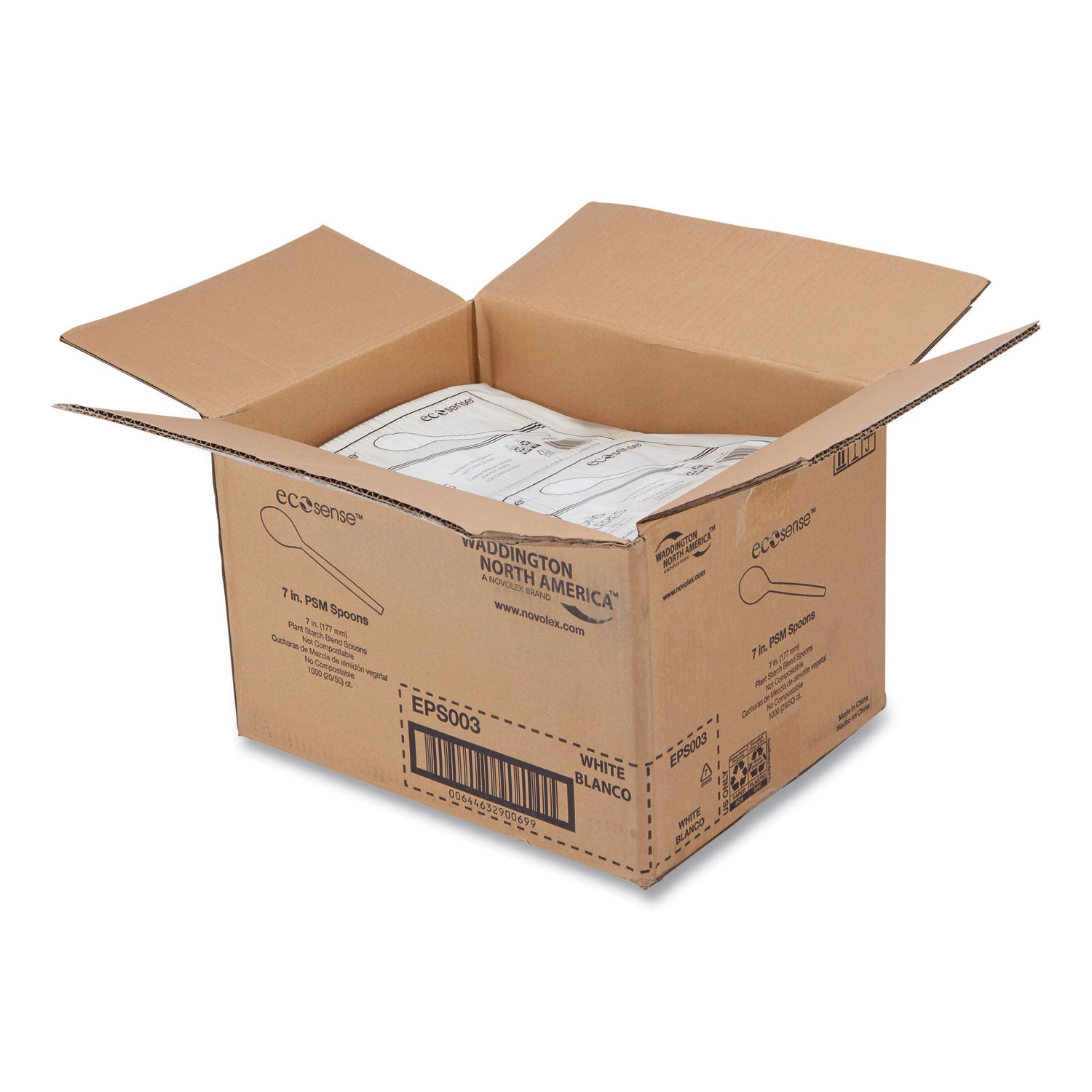 ecosense-renewable-plant-starch-cutlery-spoon-7-50-pack-20-packs-carton_wnaeps003 - 3